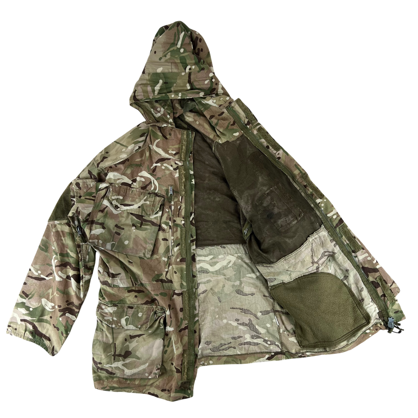 British Army MTP Camouflage Windproof Smock - Large