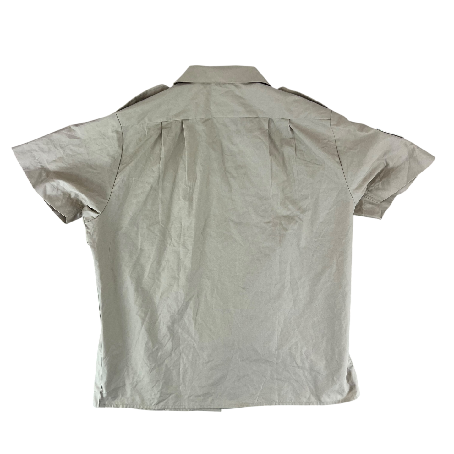 British Army Womens Fawn Shirt Short Sleeve - Large 108cm