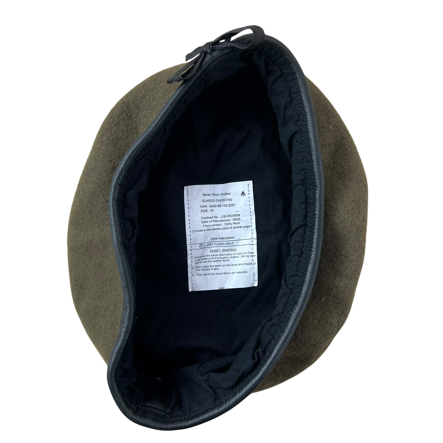 British Army Guards Division Beret - Medium 57cm