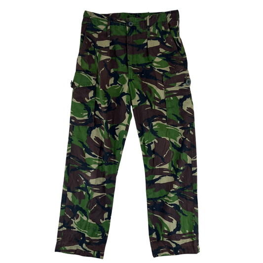 British Army S95 DPM Camouflage Combat Trousers - W32 L31