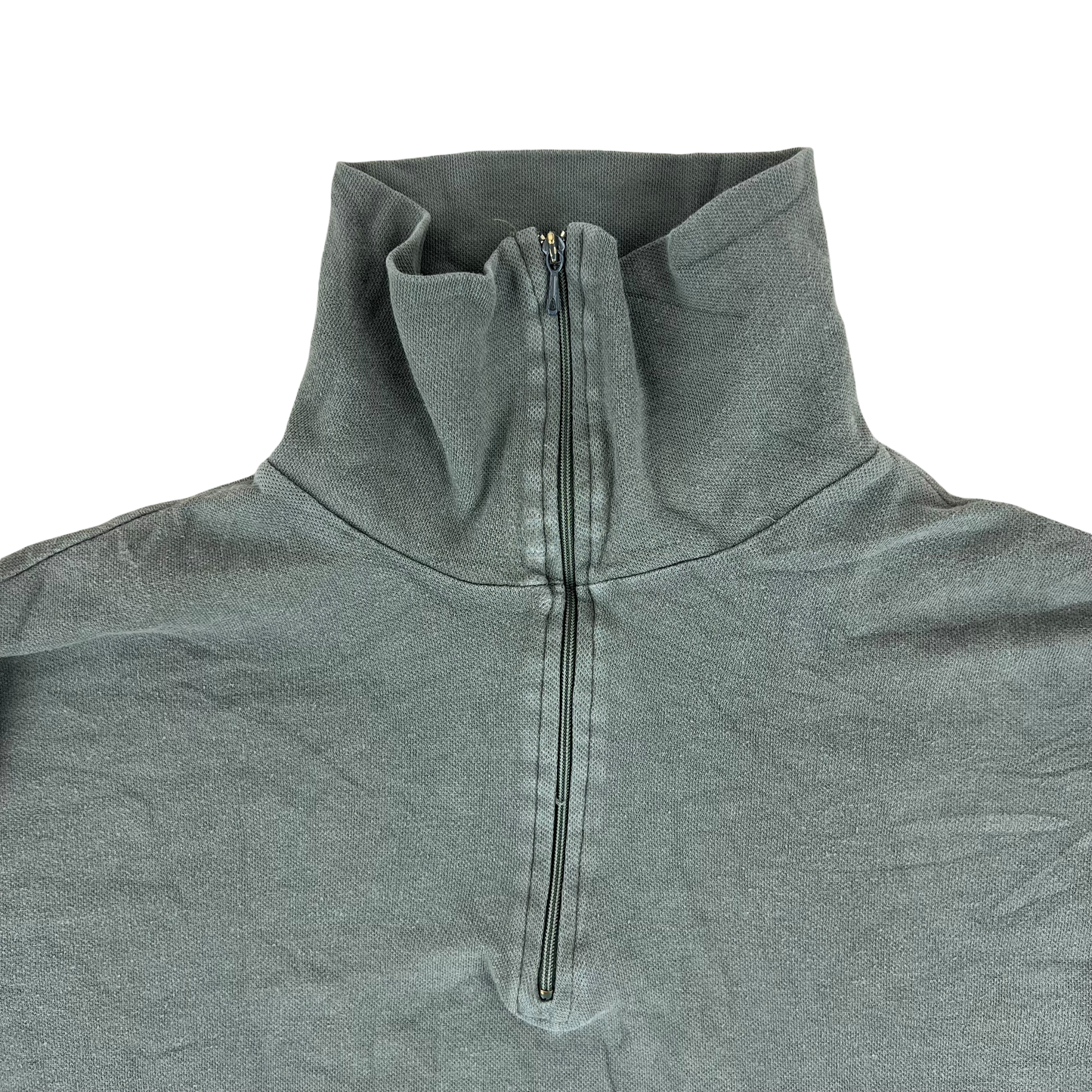 French Army Norgie Pullover 80s Sage Grey - Large