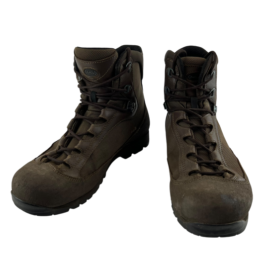 British Army AKU Brown Combat Boots - Size 10 L