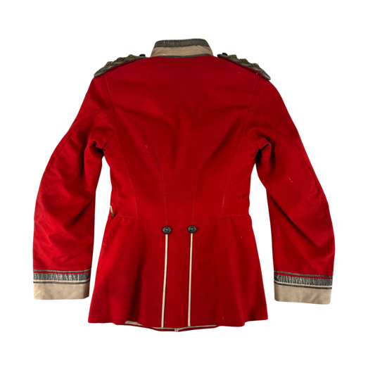 British Army Victorian Officer's Scarlet Tunic - Cheshire Rifle Volunteers - Small