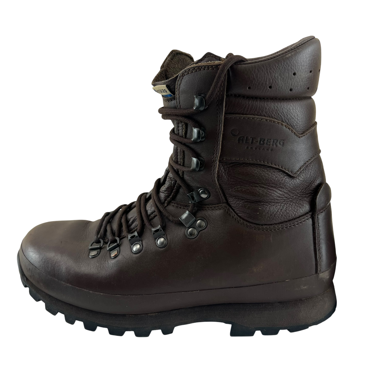 British Army Altberg Defender Brown Combat Boots - Size 9M