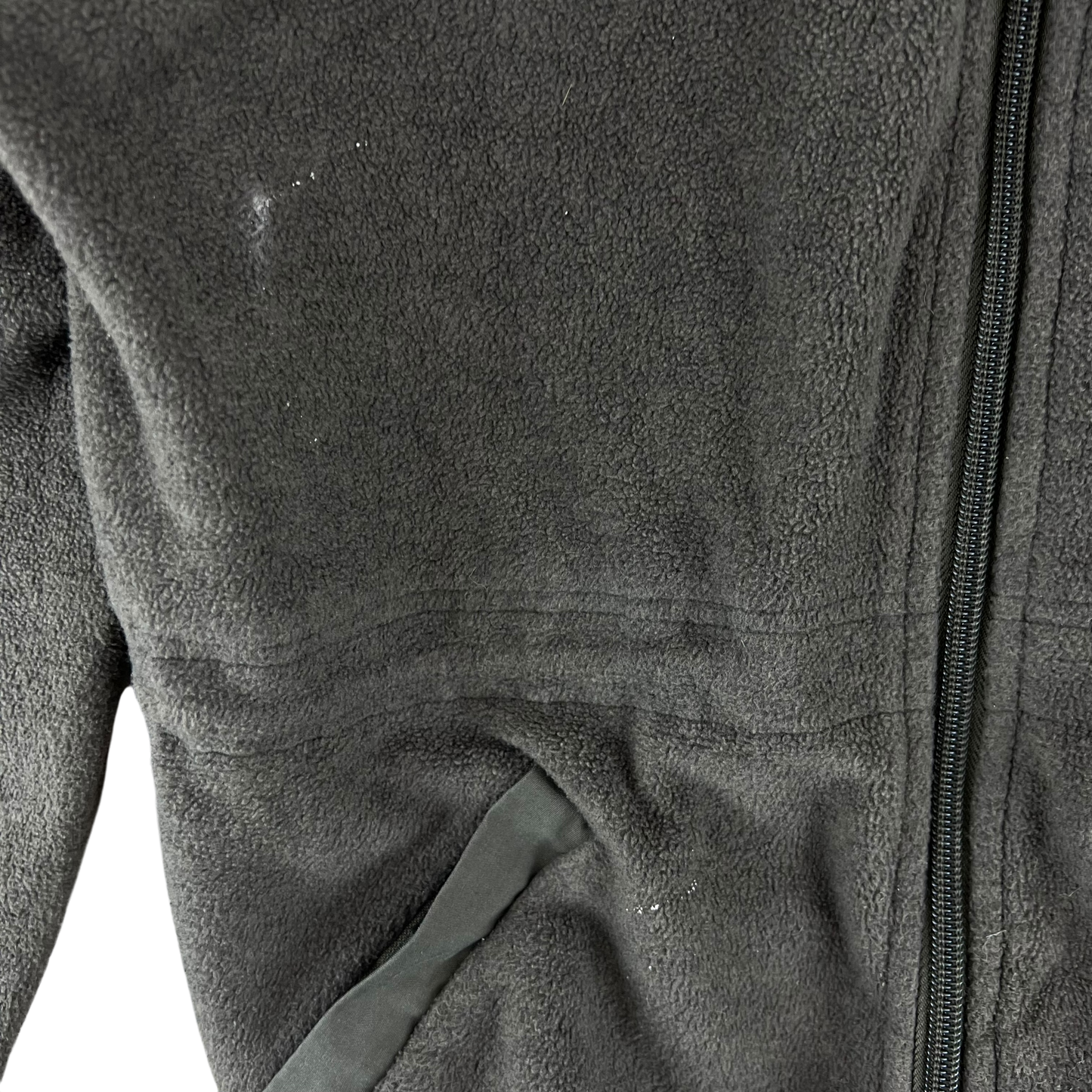 Austrian Army Olive Fleece Cardigan - Small 88-92 III/IV