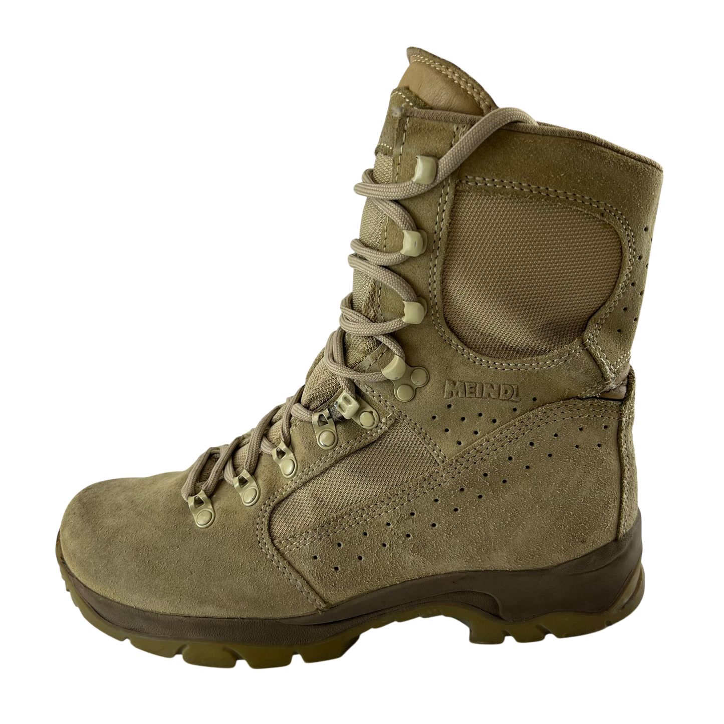 British Army Meindl Desert Combat Boots - Size 9