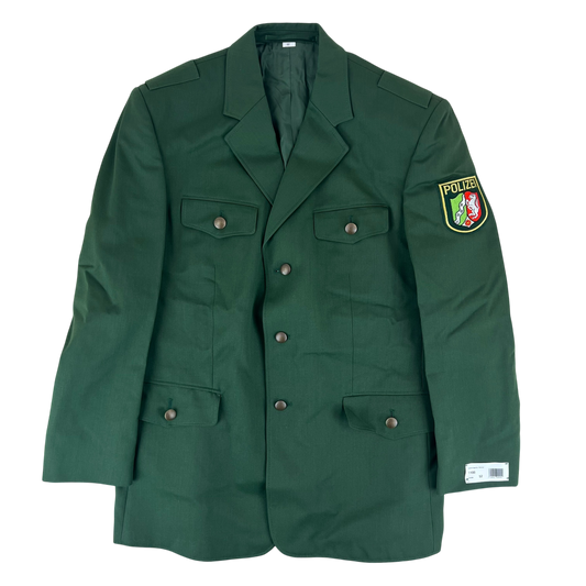 German Police Green Dress Jacket - Large