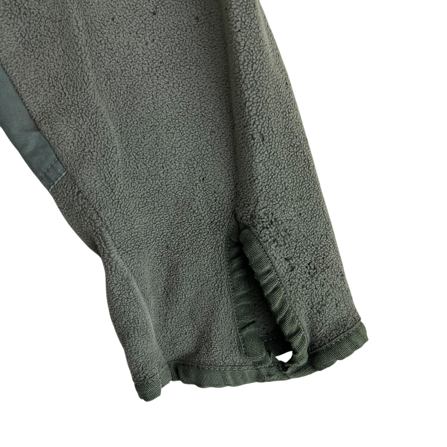 Austrian Army Olive Fleece Cardigan - Medium 96-100 V/VI