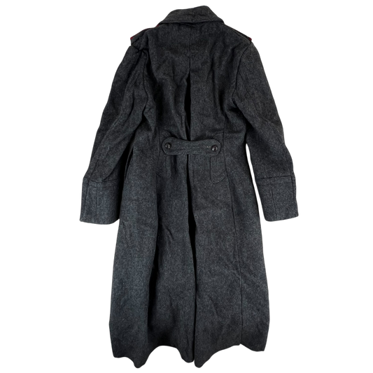 Bulgarian People's Army Grey Wool Greatcoat - Medium