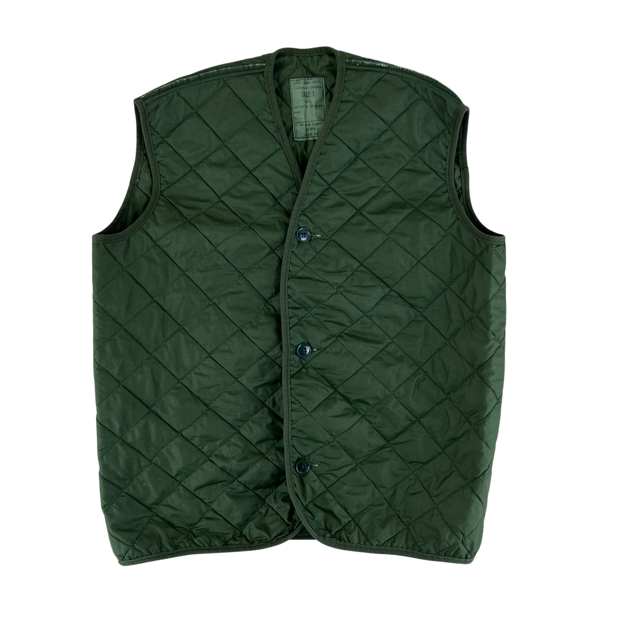 British Army Cold Weather Jacket Gilet Liner - Medium SIZE 1