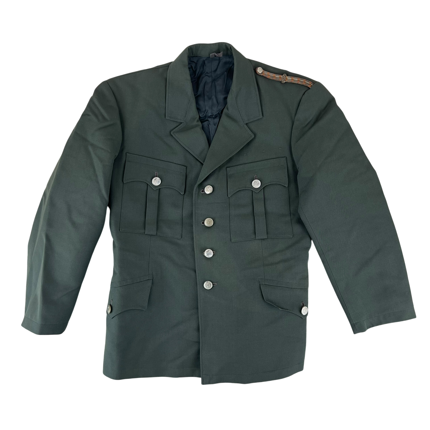 Austrian Army 1980's Grey Dress Jacket - Medium