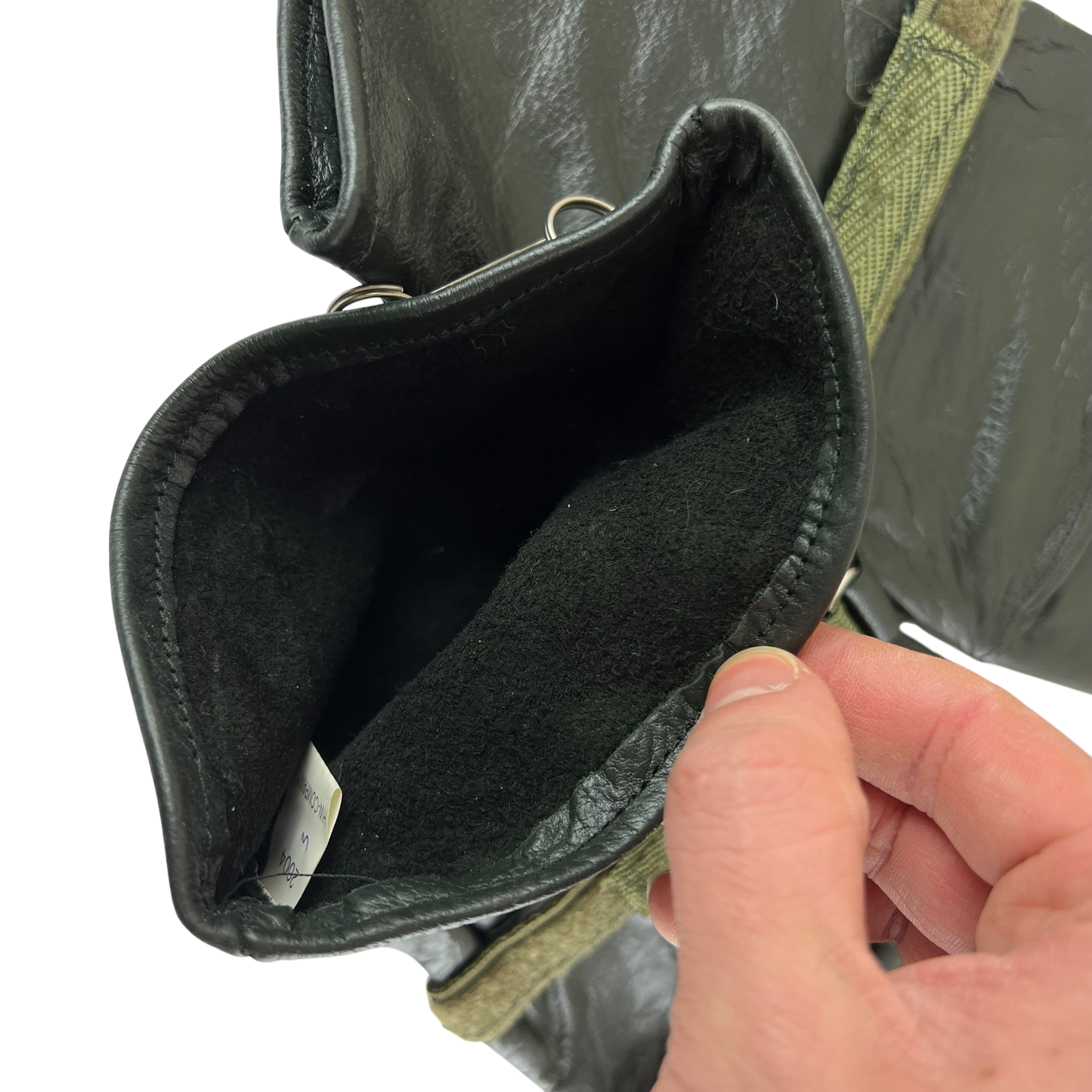 Finnish Army M83 Leather Mittens - Large