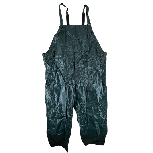 Czechoslovak Army Waterproof Bibbed Overalls - W52 L32