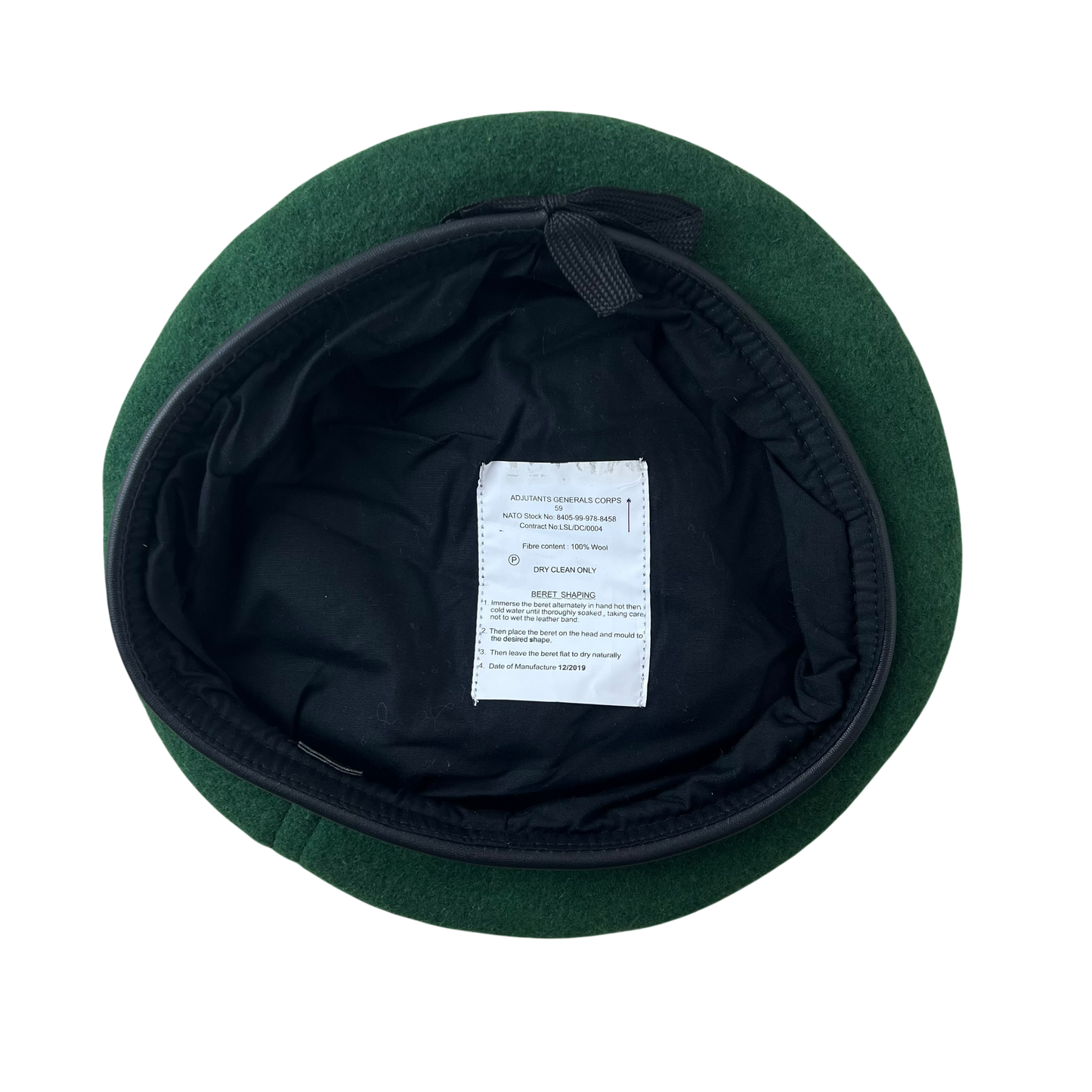 British Army Adjutant Generals Beret - Large 59cm