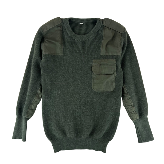 German Army Olive Green Pullover Jumper - Large