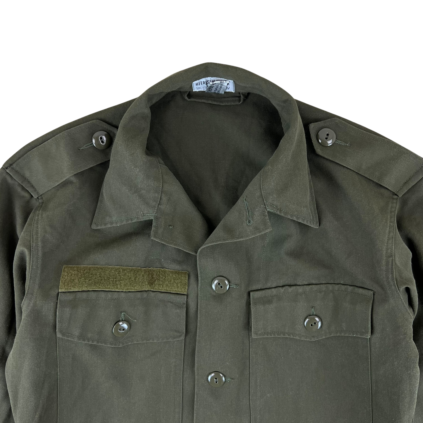 Austrian Army Olive Drab Long Sleeve Field Shirt - Medium 96-100 III-IV