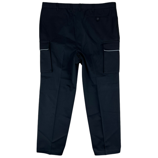 Finnish Navy M83 Black Work Trousers - W43 L33.5