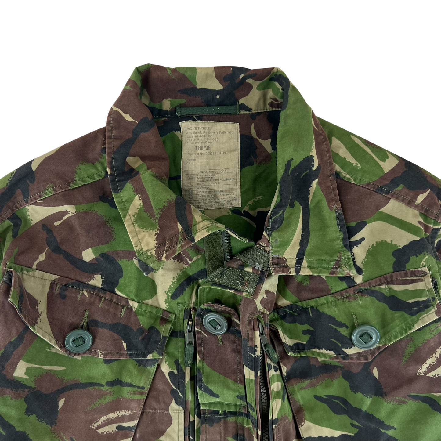 British Army S95 DPM Woodland Camo Field Jacket - Medium 180/96