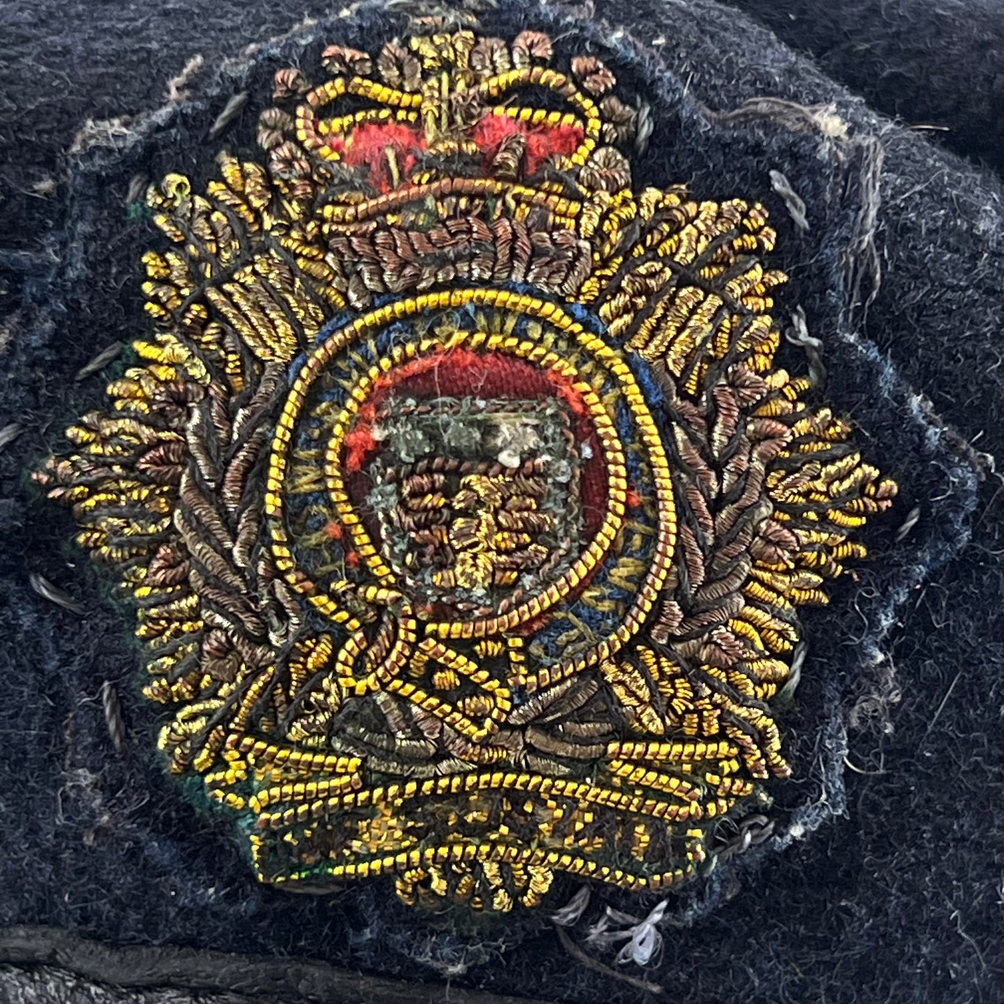 British Army Royal Logistics Corps Beret w/ Sewn Badge - Medium