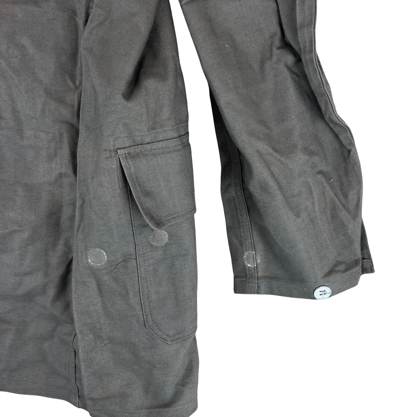Swedish Army M40 "Grötrock" Brown Work Jacket - Large