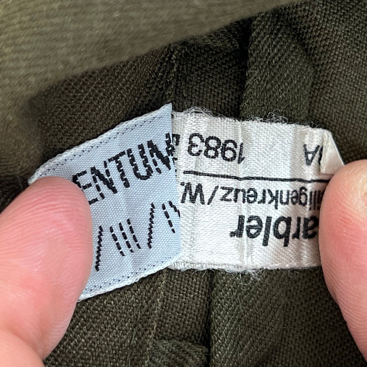 Austrian Army Olive Drab Long Sleeve Field Shirt - Small 88-92 III/IV