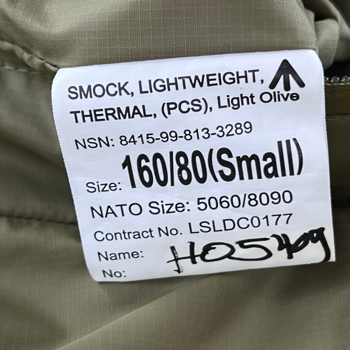 British Army Thermal Buffalo Pullover Smock - Small