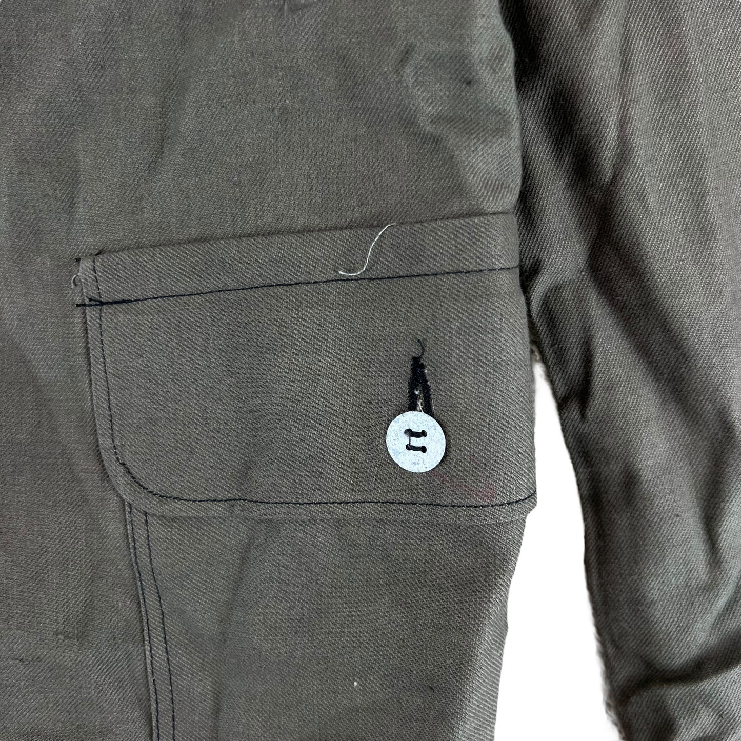 Swedish Army M40 "Grötrock" Brown Work Jacket - Large