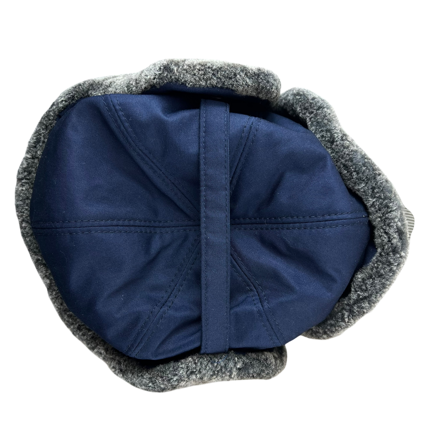 Finnish Police Winter Ushanka Cap w/ Badge - Small 56cm