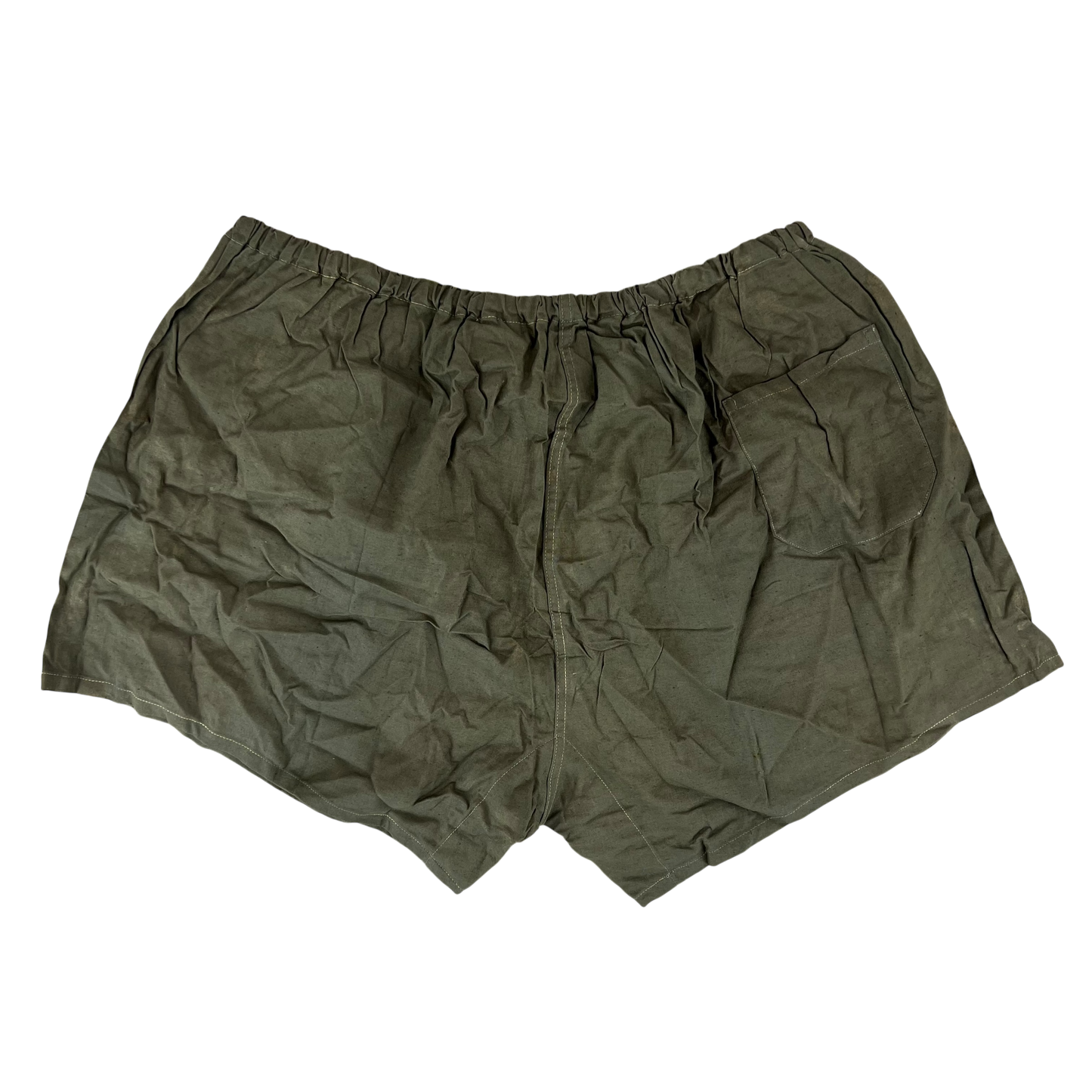 Czechoslovak Army 70's Olive PTI Shorts - Medium