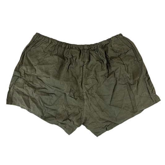 Czechoslovak Army 70's Olive PTI Shorts - Medium
