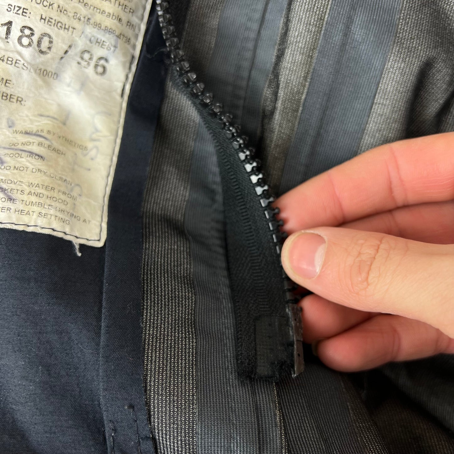 British Royal Navy Foul Weather MVP Smock - Medium 180/96