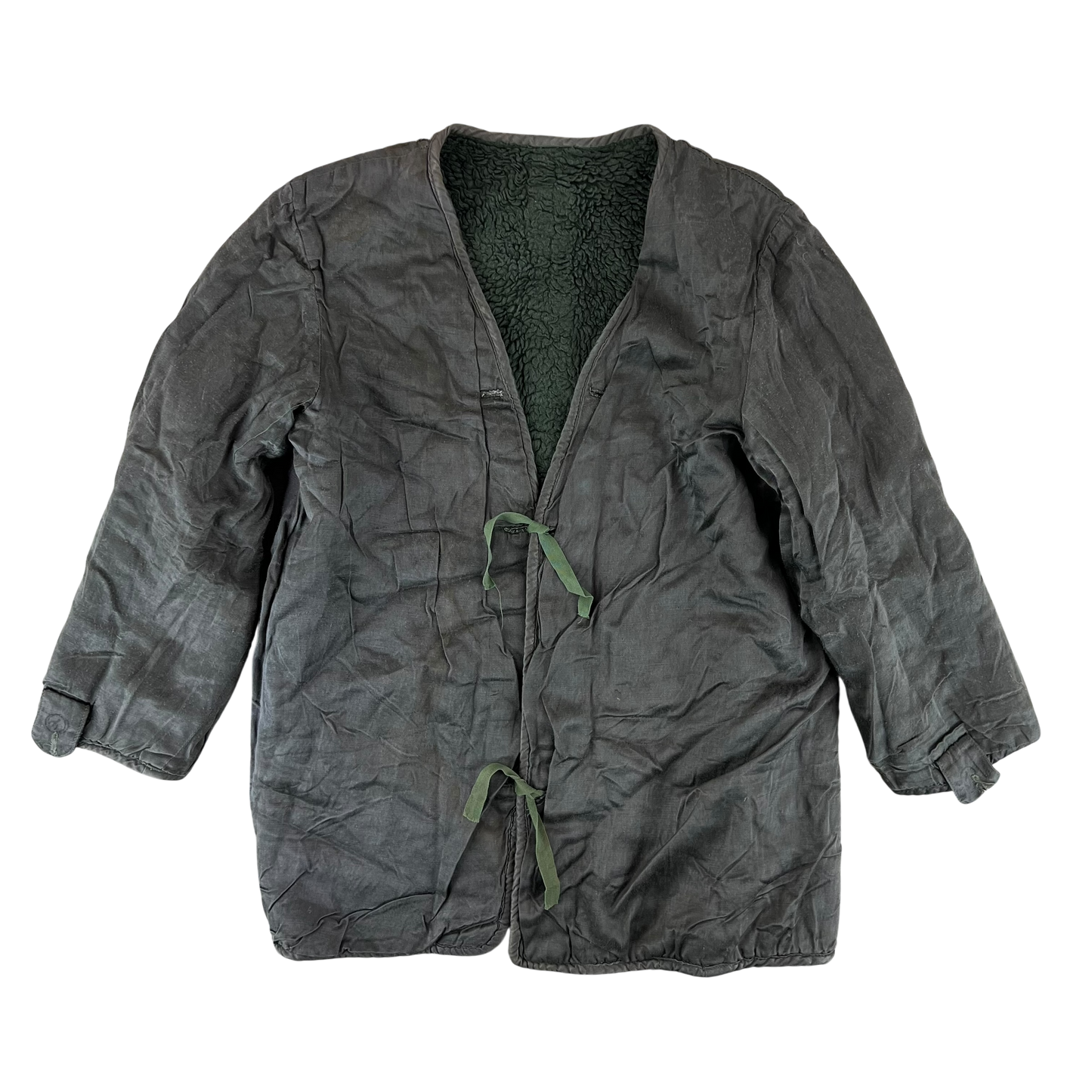 Greek Army M65 Faux Fur Jacket Liner - Medium