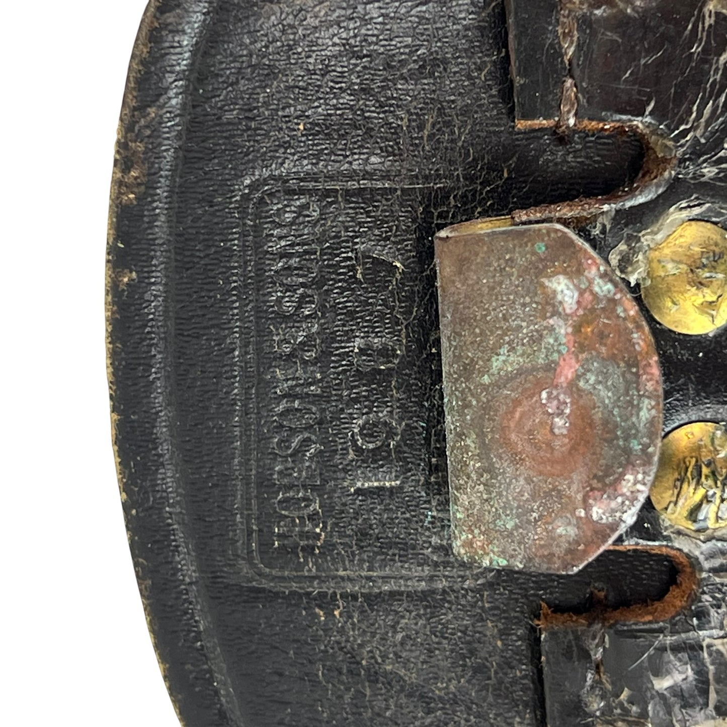 British Army Black Sam Browne's Leather Belt - Large