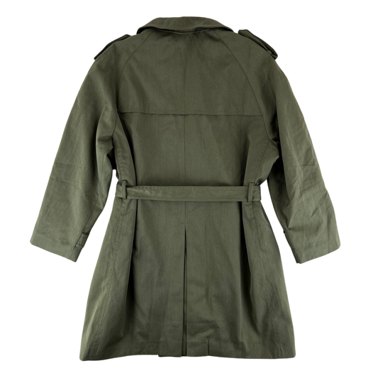 Spanish Army 80s Green Trenchcoat - XX Large