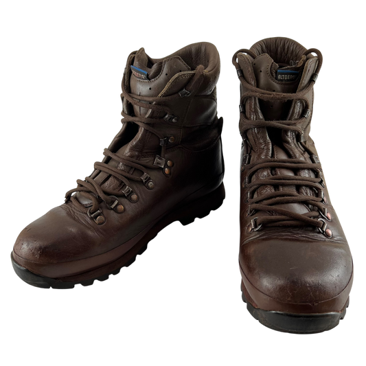 British Army Altberg Defender Brown Combat Boots - Size 8M