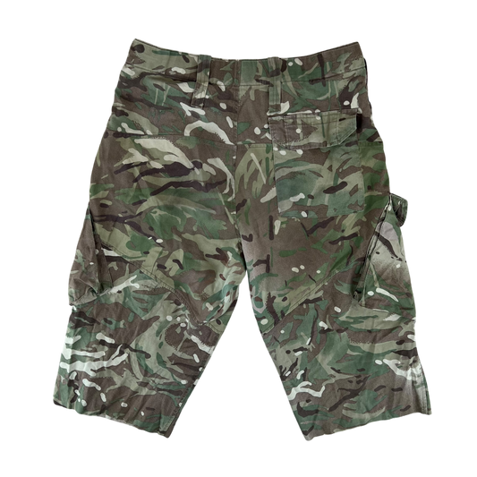 British Army MTP Camouflage Field Tailored Combat Shorts - W33