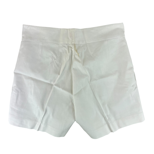British Merchant Navy 50s Tropical White Shorts - W42