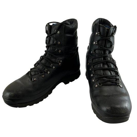 British Army Altberg Defender Black Combat Boots - Size 11M