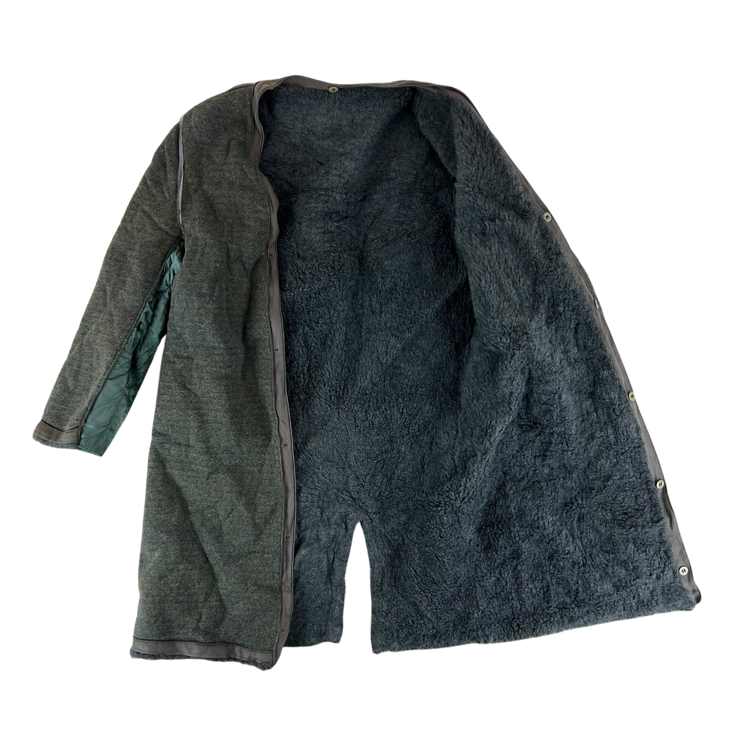 Czechoslovak Army Faux Fur M85 Parka Liner - Medium