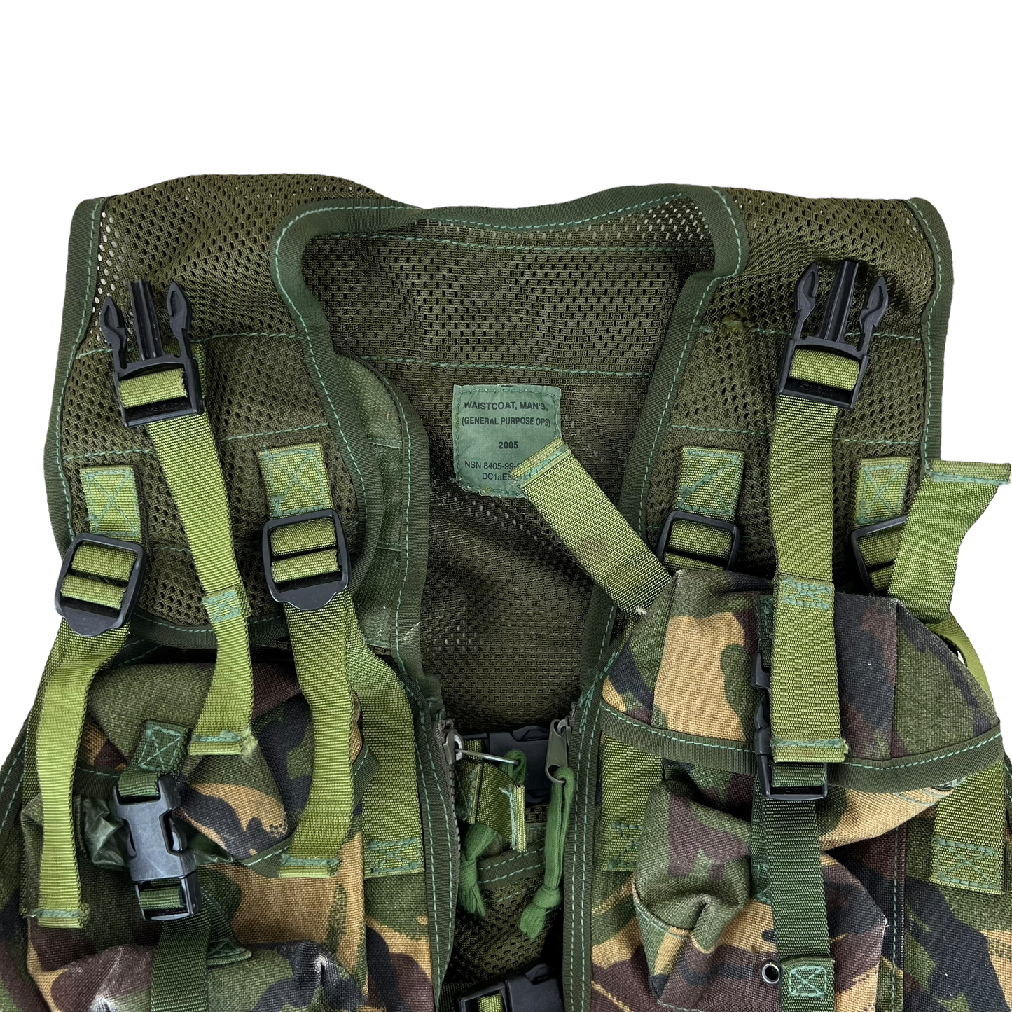 British Army Waistcoat Tactical Vest DPM Camouflage GP OPS
