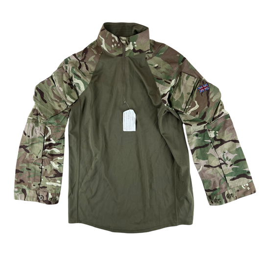 British Army MTP Camouflage Olive Green UBACS Combat Shirt - Large 180/100