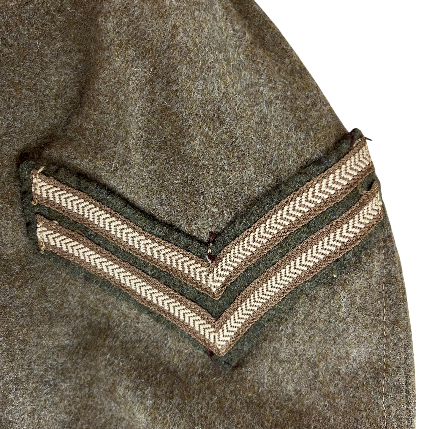 British Army 50s Khaki Ike 1949 Pattern Battle Dress Jacket - Honourable Artillery Company - Small SIZE 4