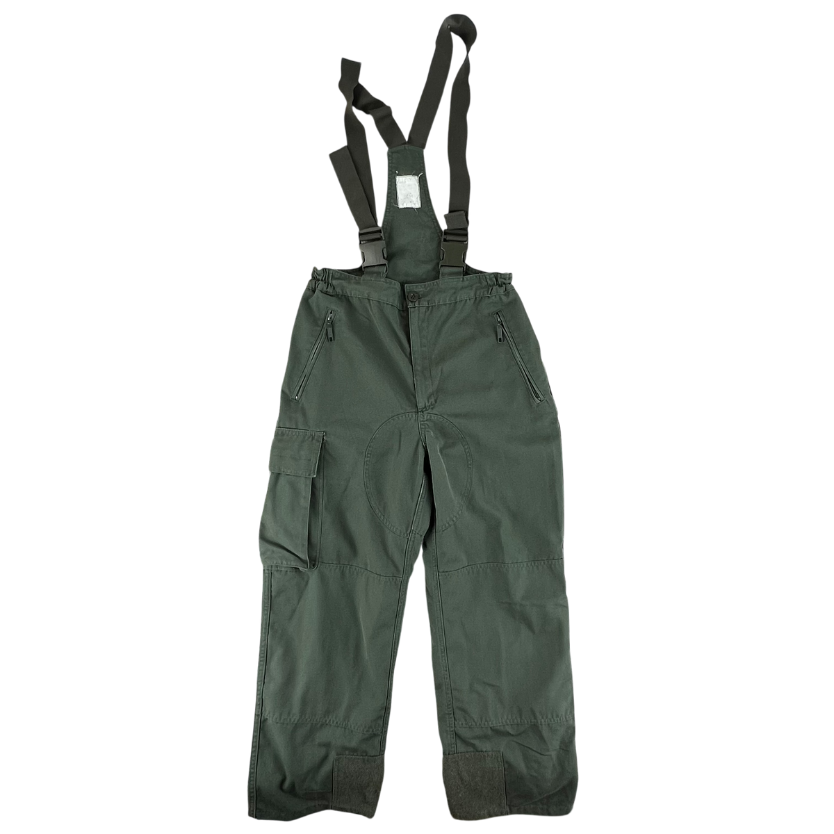French Army F1 Olive Dungaree Trousers - W30 L27
