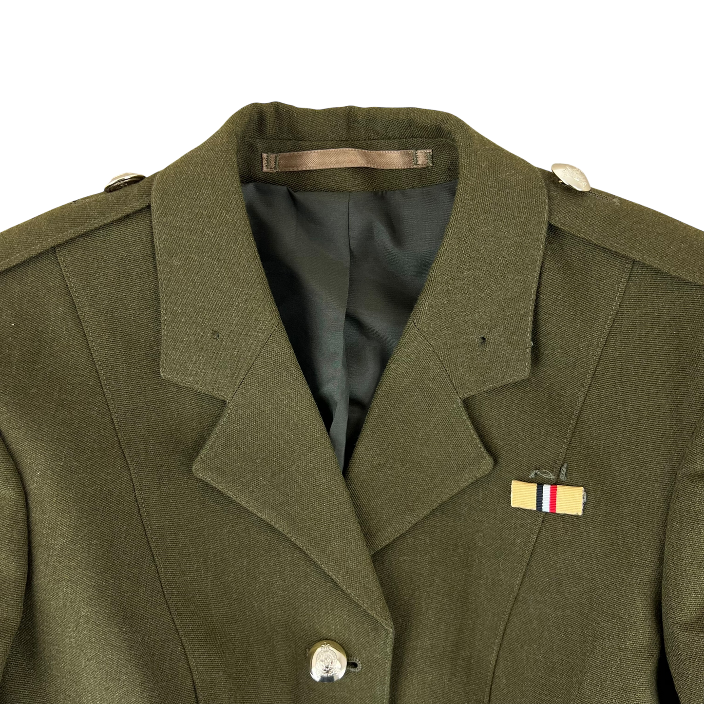 British Army 1980 Pattern Women's No. 2 Olive Green Dress Jacket - Adjutant Generals Corps - X Small 154/84