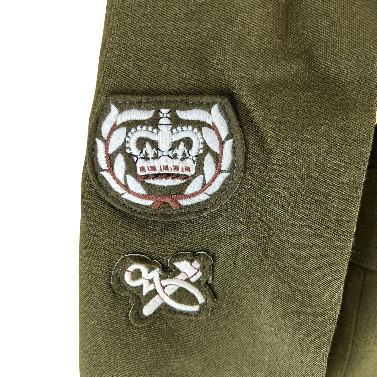 British Army 1980 Pattern No. 2 Olive Green Dress Jacket - REME - Medium 158/100