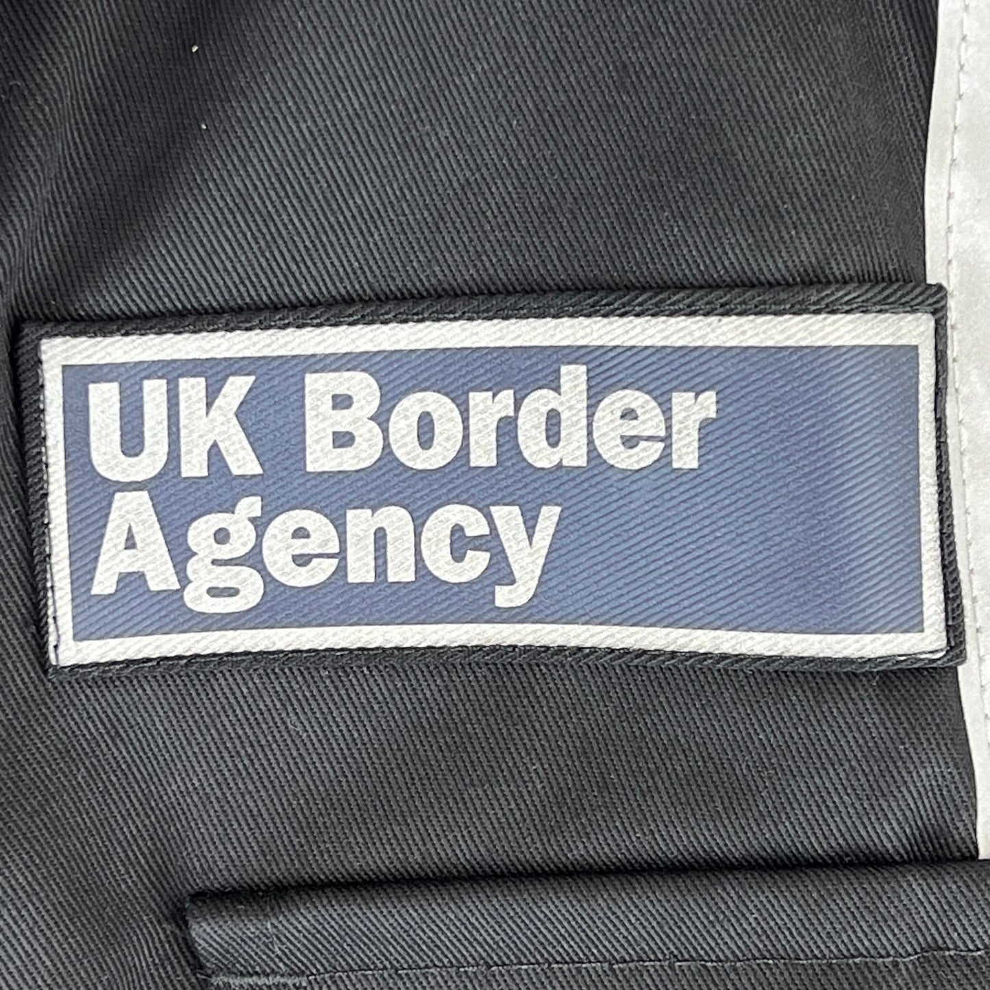 British MoD Home Office Black Coveralls - UK Border Agency - Medium