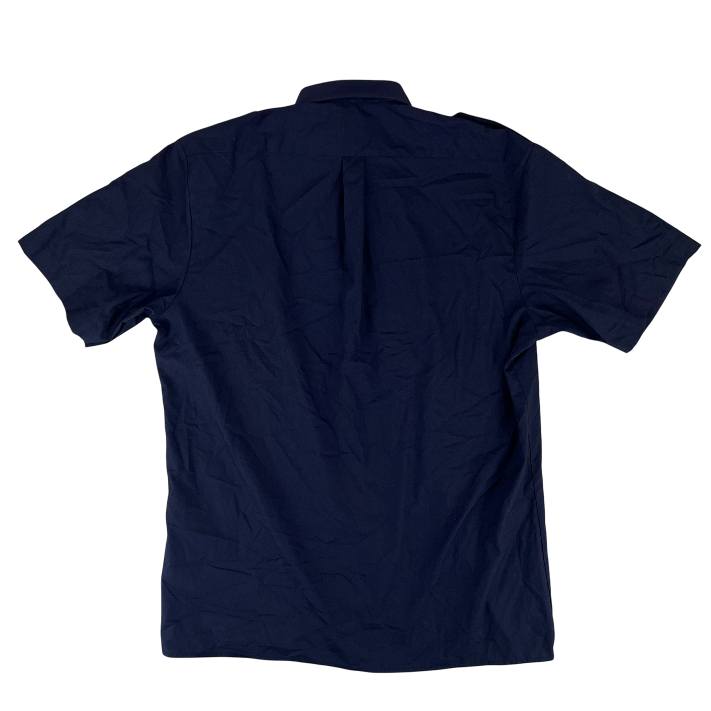 British RAF Mens Shirt Short Sleeve - DFRMO Fire & Rescue - Large