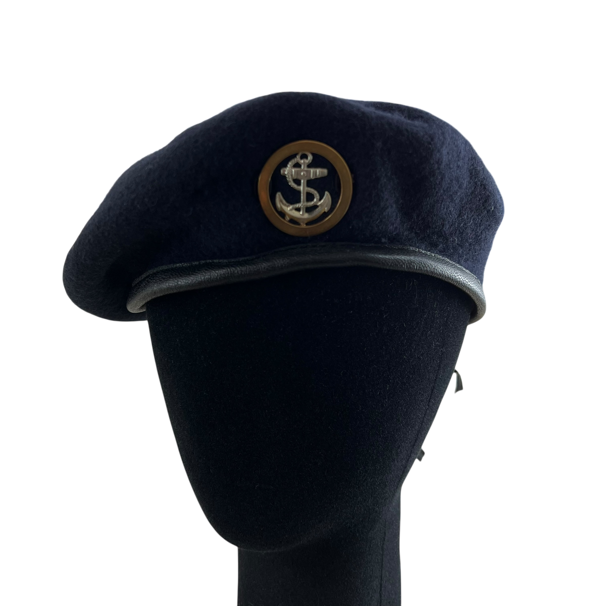 British Royal Navy Beret w/ Badge - Ratings Badge - Small 56cm