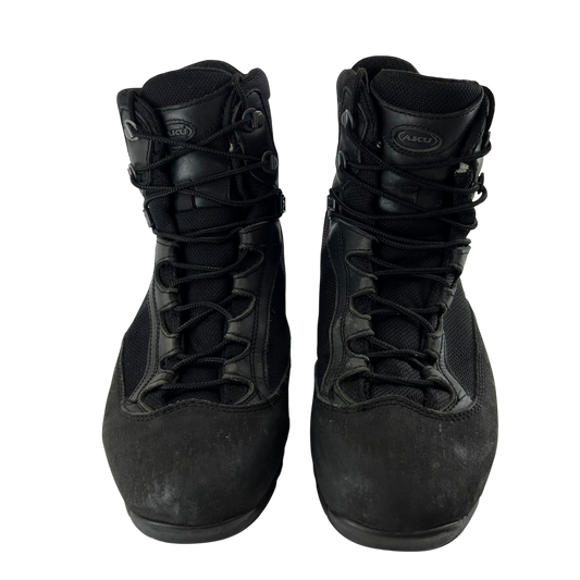 British Army AKU Black Combat Boots - Size 8M