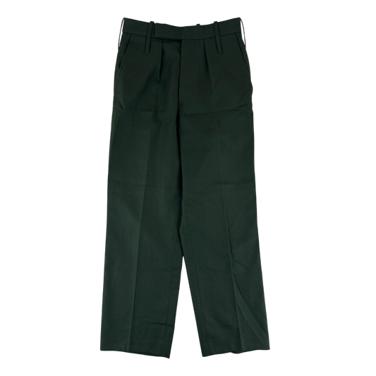 British Army Barrack Dress Green Trousers - W28 L29.5